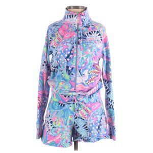 Lilly Pulitzer Skipper Romper Fantasy Garden Print